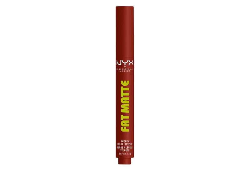 Lippenstift FAT MATTE SMOOTH LIPSTICK von NYX Professional Makeup in Braun – Produktfoto 3 von 5