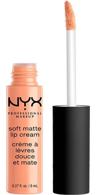 Lippenstift SOFT MATTE LIP CREAM, leichter, cremiger Lippenstift und mattem Finish fra NYX Professional Makeup i Orange – produktbillede 1 af 5