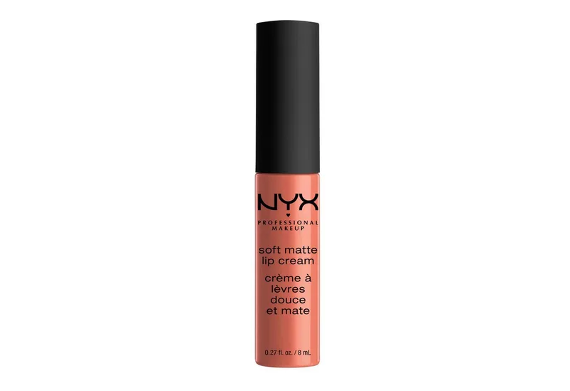 Lippenstift SOFT MATTE LIP CREAM, leichter, cremiger Lippenstift und mattem Finish fra NYX Professional Makeup i Orange – produktbillede 2 af 5