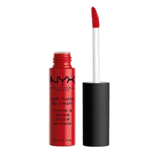 Lippenstift SOFT MATTE LIP CREAM, leichter, cremiger Lippenstift und mattem Finish fra NYX Professional Makeup i Rød – produktbillede 1 af 5