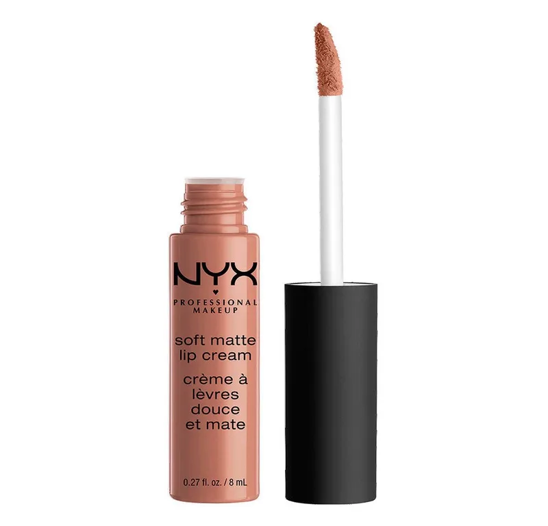 Lippenstift SOFT MATTE LIP CREAM, leichter, cremiger Lippenstift und mattem Finish fra NYX Professional Makeup i Orange – produktbillede 1 af 5