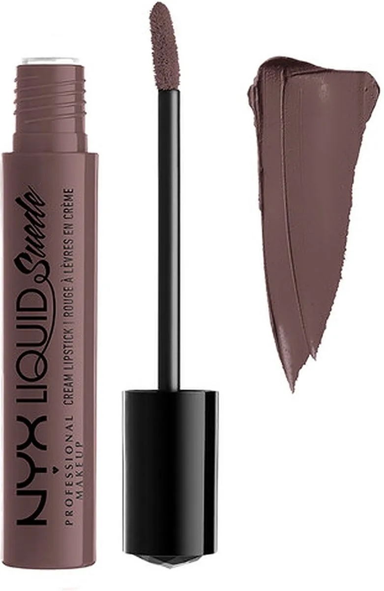 Liquid Suede Cream Lipstick - Brooklyn Thorn van NYX Professional Makeup in 21 Brooklyn Thorn – productfoto