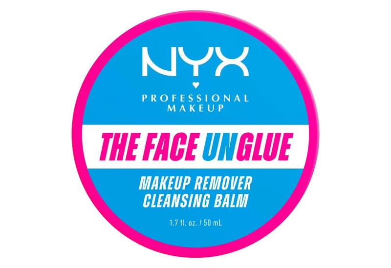 Make-up-Entferner THE FACE UNGLUE CLEANSING BALM, für ein weiches, sauberes und hydriertes Finish fra NYX Professional Makeup i Hvid – produktbillede 2 af 5