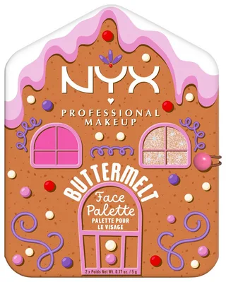 Make-up Set BUTTERMELT FACE PALETTE by NYX Professional Makeup in Gold – product photo 1 of 4