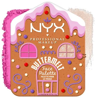 Make-up Set BUTTERMELT FACE PALETTE von NYX Professional Makeup in Rosa – Produktfoto 2 von 4