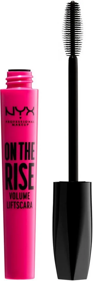 Mascara ON THE RISE LASH BOOSTER, mit innovativer Bürste fra NYX Professional Makeup i Sort – produktbillede 2 af 5
