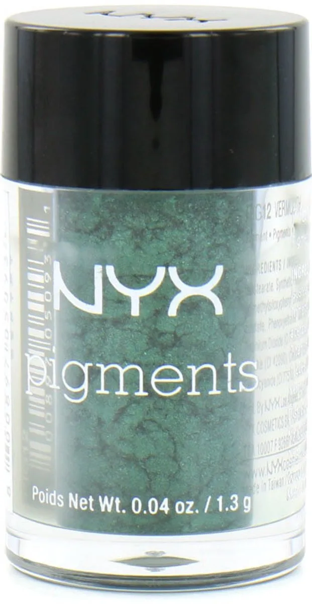 Pigments Oogschaduw - 12 by NYX Professional Makeup in Green – product photo