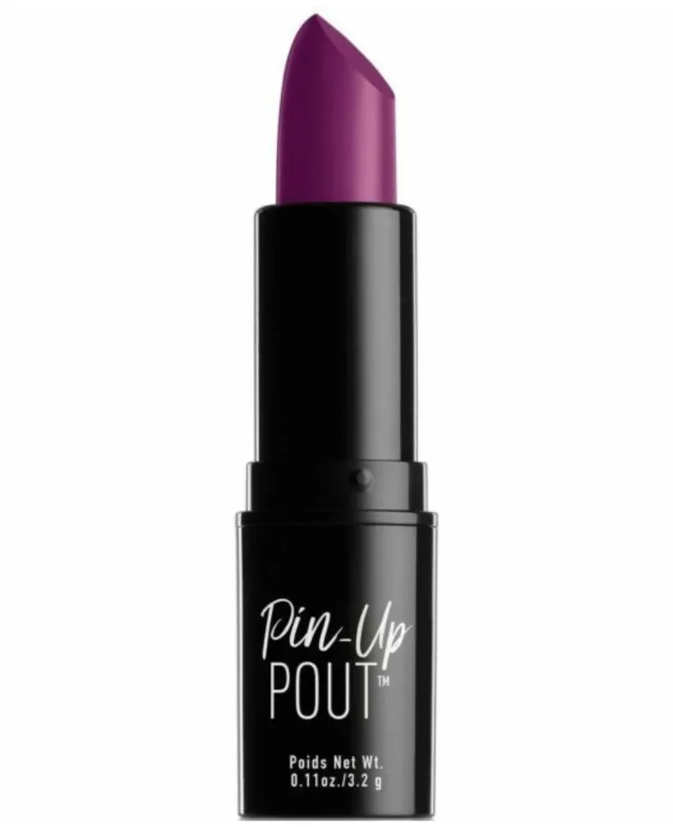 Pin-Up Pout Lipstick 03 – Matte Lipstick de NYX Professional Makeup en Violet Femme – photo du produit