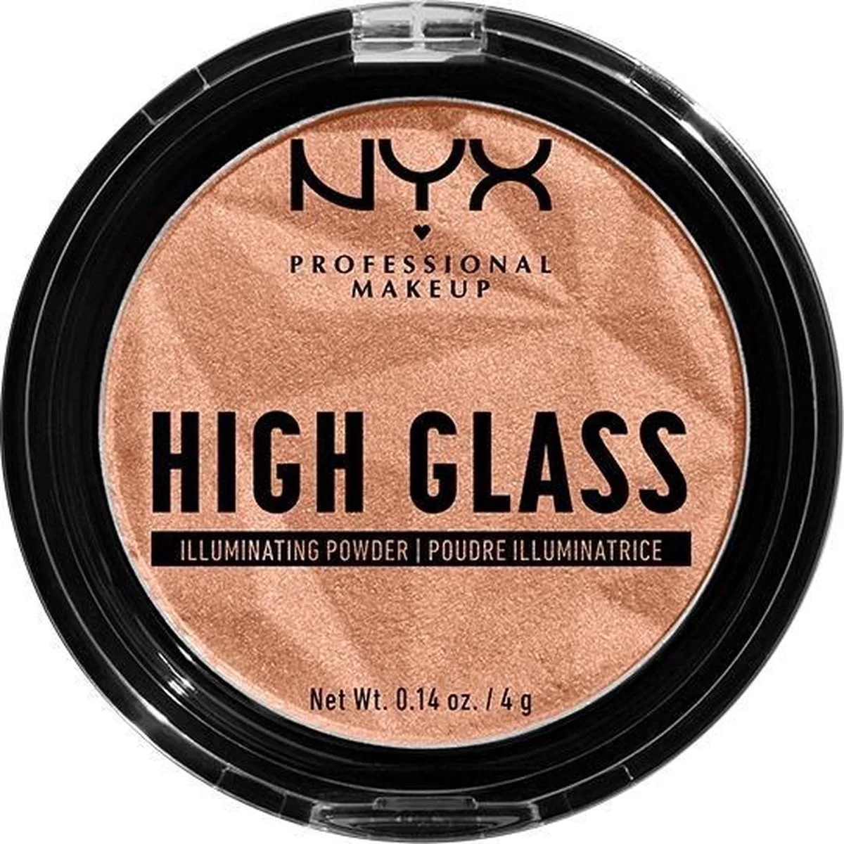 PMU NYX Professional Makeup High Glass Illuminating Powder - Daytime Halo HGIP02 - Highlighter - 4 gr by NYX Professional Makeup in Gold – product photo