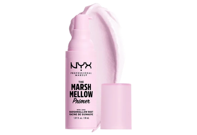 Primer THE MARSHELLOW SMOOTH PRIMER, beruhigt die Haut und verfeinert Poren von NYX Professional Makeup in Rosa – Produktfoto 1 von 5