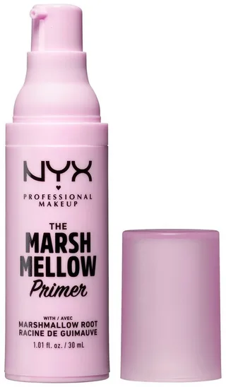 Primer THE MARSHELLOW SMOOTH PRIMER, beruhigt die Haut und verfeinert Poren von NYX Professional Makeup in Rosa – Produktfoto 2 von 5