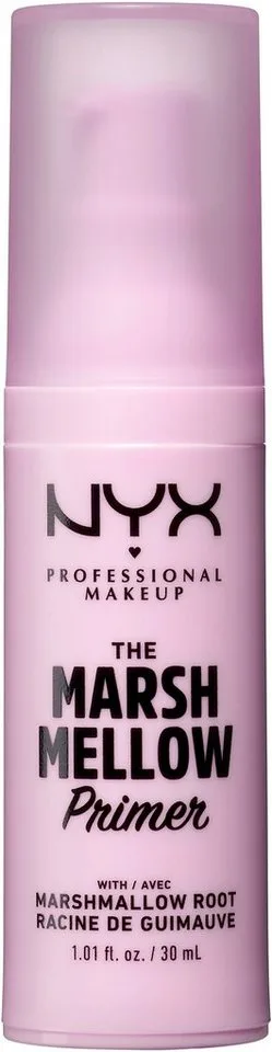 Primer THE MARSHELLOW SMOOTH PRIMER, beruhigt die Haut und verfeinert Poren von NYX Professional Makeup in Rosa – Produktfoto 3 von 5