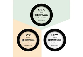 Puder High Definition Finishing Powder, Fixierpuder, ölabsondierende Wirkung, langanhaltend, mattes Finish. fra NYX Professional Makeup i Gul – produktbillede 5 af 5
