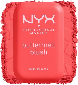 Rouge BUTTERMELT BLUSH, verschmilzt wie ein Puder, lässt sich wie Butter verblenden fra NYX Professional Makeup i Rød – produktbillede 1 af 5