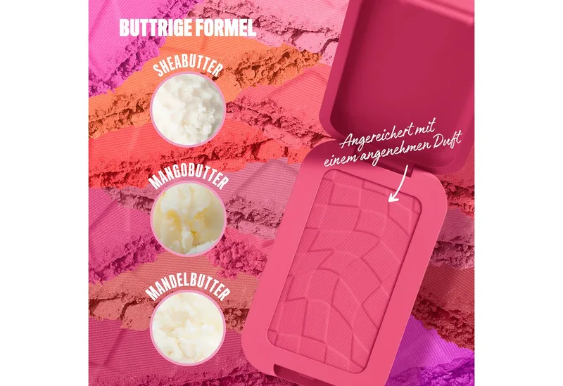 Rouge BUTTERMELT BLUSH, verschmilzt wie ein Puder, lässt sich wie Butter verblenden von NYX Professional Makeup in Rot – Produktfoto 5 von 5