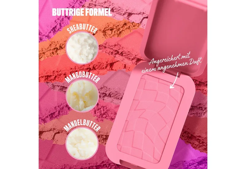 Rouge BUTTERMELT BLUSH, verschmilzt wie ein Puder, lässt sich wie Butter verblenden von NYX Professional Makeup in Rosa – Produktfoto 5 von 5