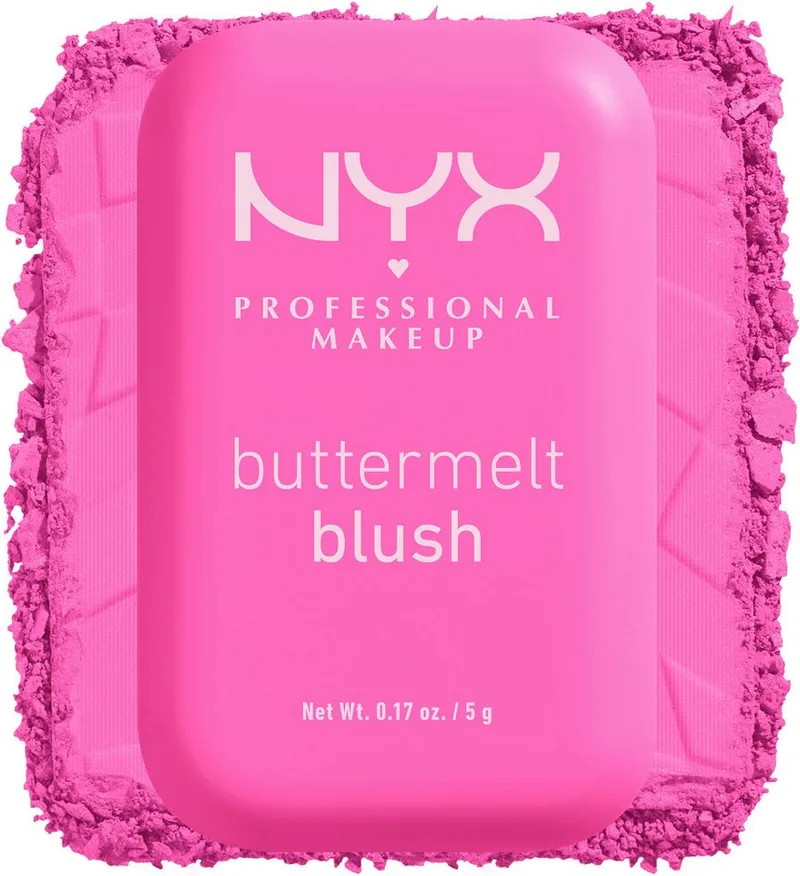 Rouge BUTTERMELT BLUSH, verschmilzt wie ein Puder, lässt sich wie Butter verblenden von NYX Professional Makeup in Rosa – Produktfoto 1 von 5