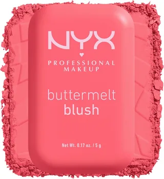 Rouge BUTTERMELT BLUSH, verschmilzt wie ein Puder, lässt sich wie Butter verblenden fra NYX Professional Makeup i Rød – produktbillede 1 af 5