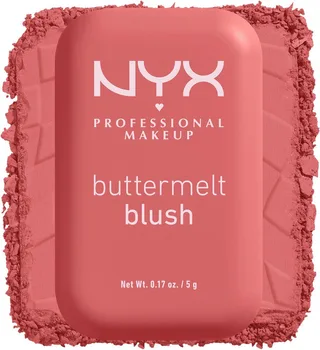Rouge BUTTERMELT BLUSH, verschmilzt wie ein Puder, lässt sich wie Butter verblenden fra NYX Professional Makeup i Lyserød – produktbillede 1 af 5