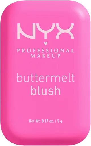 Rouge BUTTERMELT BLUSH, verschmilzt wie ein Puder, lässt sich wie Butter verblenden von NYX Professional Makeup in Rosa – Produktfoto 2 von 5