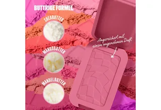 Rouge BUTTERMELT BLUSH, verschmilzt wie ein Puder, lässt sich wie Butter verblenden fra NYX Professional Makeup i Lyserød – produktbillede 5 af 5