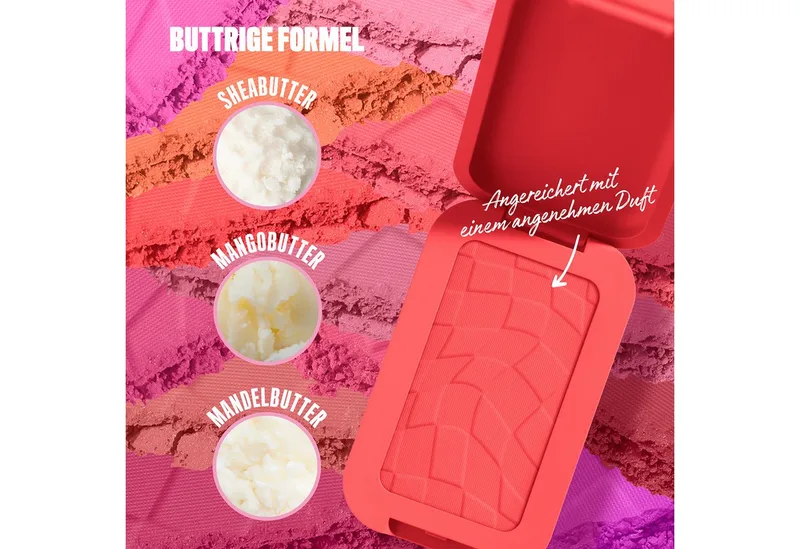 Rouge BUTTERMELT BLUSH, verschmilzt wie ein Puder, lässt sich wie Butter verblenden fra NYX Professional Makeup i Rød – produktbillede 5 af 5