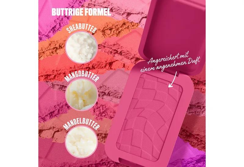 Rouge BUTTERMELT BLUSH, verschmilzt wie ein Puder, lässt sich wie Butter verblenden fra NYX Professional Makeup i Lyserød – produktbillede 5 af 5