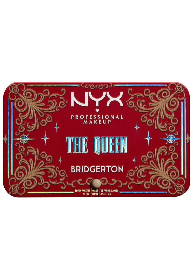 Rouge NYX Professional Makeup Bridgerton Royal Flush Blush Palette 03 fra NYX Professional Makeup i Rød – produktbillede 3 af 5