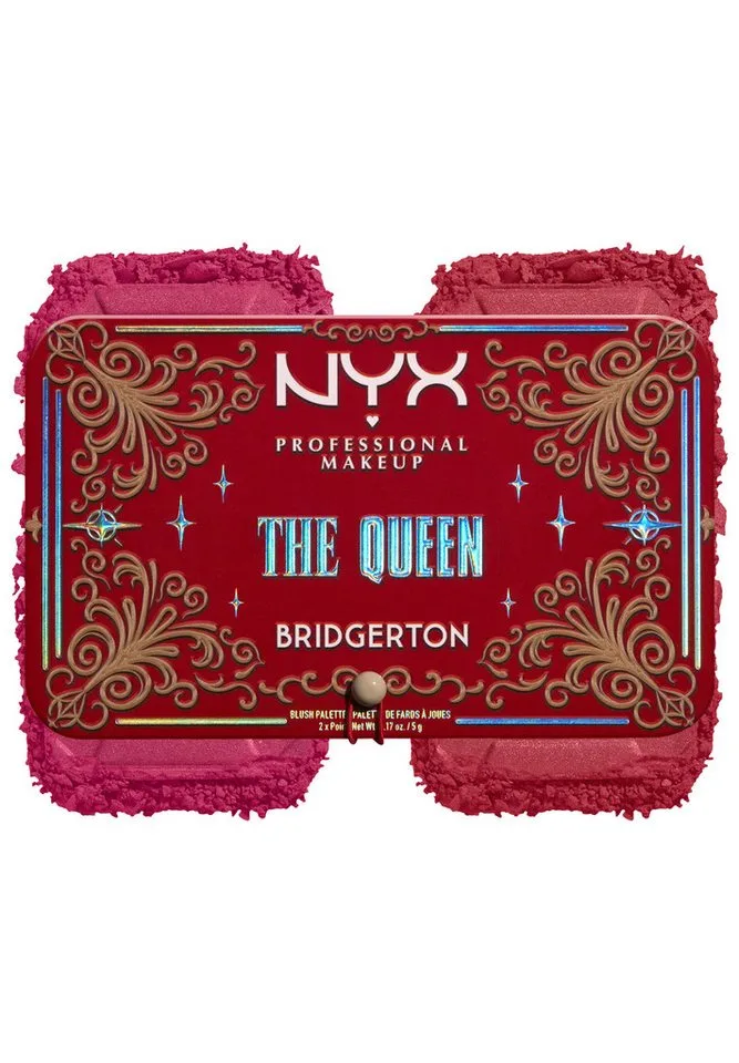 Rouge NYX Professional Makeup Bridgerton Royal Flush Blush Palette 03 fra NYX Professional Makeup i Rød – produktbillede 2 af 5