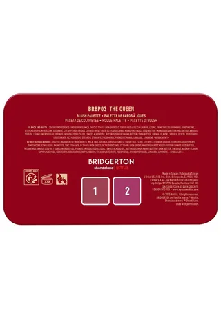 Rouge NYX Professional Makeup Bridgerton Royal Flush Blush Palette 03 fra NYX Professional Makeup i Rød – produktbillede 5 af 5