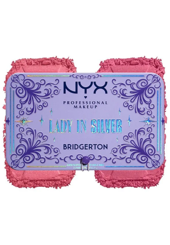 Rouge NYX Professional Makeup Bridgerton Royal Flush Blush Palette 02 von NYX Professional Makeup in Rot – Produktfoto 2 von 5
