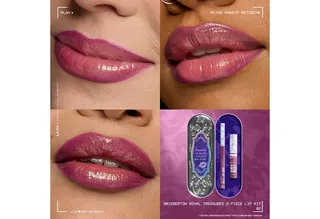 Schmink-Set BRIDGERTON ROYAL TREASURES LIP KIT, 2-tlg., Royal Butter Gloss und Royal Lip Liner von NYX Professional Makeup in Lila – Produktfoto 3 von 5