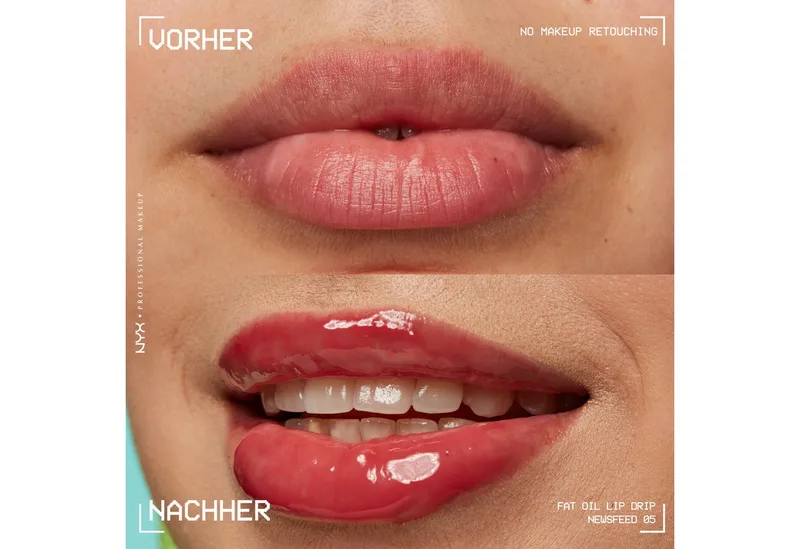 Schmink-Set Slim Lip Pencil + Fat Oil Lip Drip, Butterweicher Lipliner, glänzender Lipgloss, langanhaltenden Glanz. von NYX Professional Makeup in Mehrfarbig – Produktfoto 3 von 4