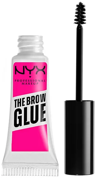 Schmink-Set The Brow Glue Stick + Lift & Snatch Brow Tint Pen, Nicht klebrig und wischfest, variable Deckkraft, bis zu 16h Halt. fra NYX Professional Makeup i Brun – produktbillede 4 af 5