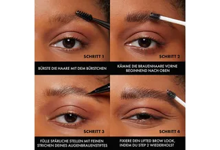 Schmink-Set The Brow Glue Stick + Lift & Snatch Brow Tint Pen, Nicht klebrig und wischfest, variable Deckkraft, bis zu 16h Halt. fra NYX Professional Makeup i Brun – produktbillede 5 af 5