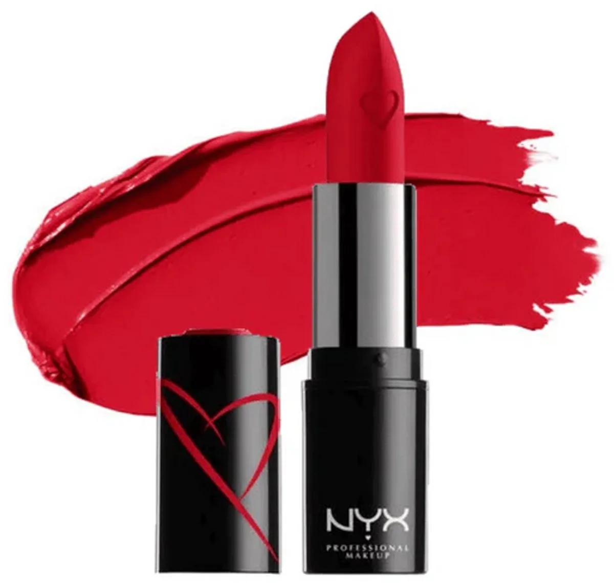 Shout Loud Satin Lipstick - Lipstick - 3,5 gr van NYX Professional Makeup in Red Haute – productfoto