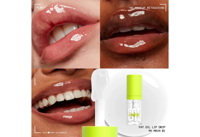 Slim Lip Pencil + Fat Oil Lip Drip Lip Kits fra NYX Professional Makeup i 1 st – produktbillede 5 af 5