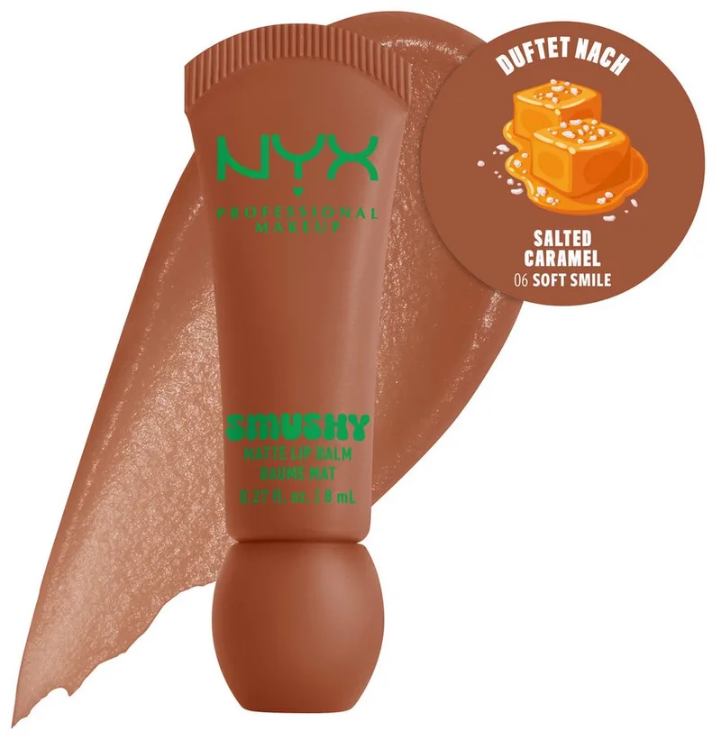 Smushy Matte Lip Balm Lippenbalsem von NYX Professional Makeup in Braun, 8 ml – Produktfoto 3 von 5