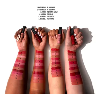 Soft Matte Lip Cream Liquid Lipstick fra NYX Professional Makeup i Lyserød, 8 ml – produktbillede 4 af 5