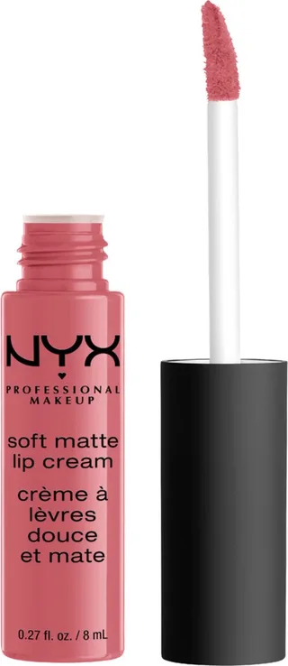 Soft Matte Lip Cream - Matte lippenstift, lippenbalsemtextuur - Roos Nude van NYX Professional Makeup in Cannes – productfoto 1 van 2