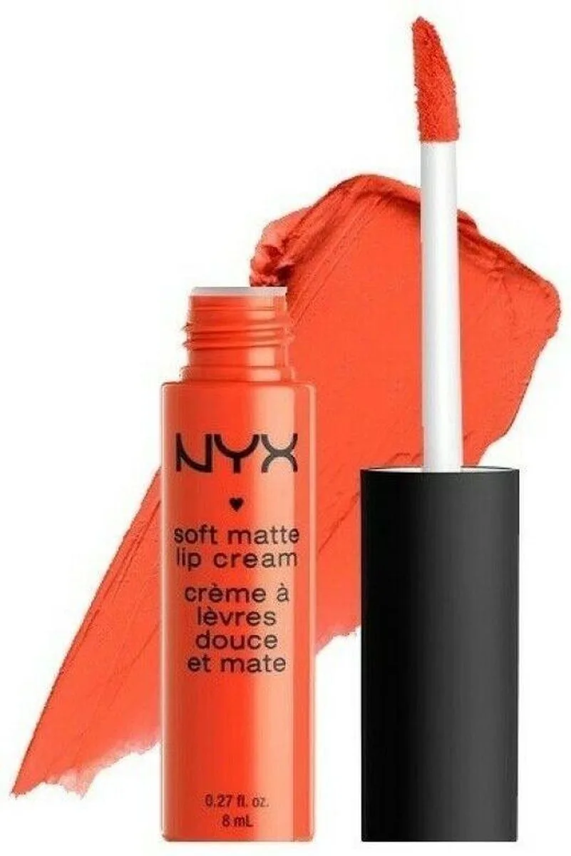 Soft Matte Lip Cream - SMLC28 San Juan de NYX Professional Makeup en Orange – photo du produit