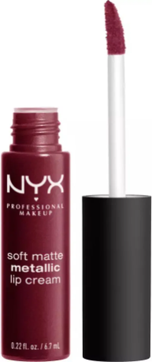 Soft Matte Metallic Lip Cream by NYX Professional Makeup in Copenhagen – product photo