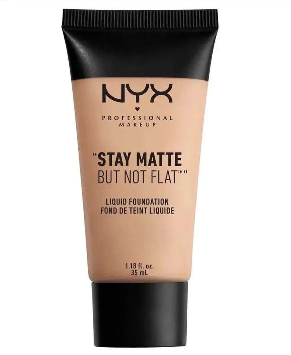 Stay Matte But Not Flat Liquid Foundation -SMF17 35ml van NYX Professional Makeup in Warm – productfoto