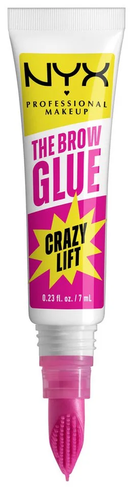 The Brow Glue Crazy Lift Wenkbrauwgel fra NYX Professional Makeup i Hvid, 7 ml – produktbillede 3 af 5