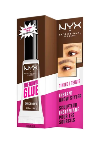 The Brow Glue Instant Brow Styler Wenkbrauwgel von NYX Professional Makeup in Braun, 5 g – Produktfoto 5 von 5