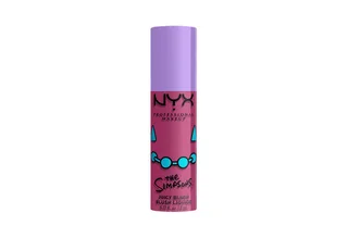 The Simpsons Saucy Sisters Juicy Blush Blushcrème fra NYX Professional Makeup i Lilla, 8 ml – produktbillede 2 af 5