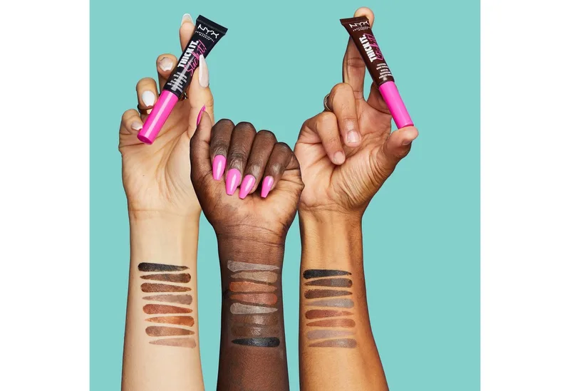 Thick it. Stick it! Thickening Brow Mascara Wenkbrauwgel von NYX Professional Makeup in Braun, 7 ml – Produktfoto 5 von 5