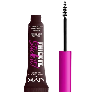 Thick it. Stick it! Thickening Brow Mascara Wenkbrauwgel de NYX Professional Makeup en Noir, 7 ml – photo du produit 2 sur 2