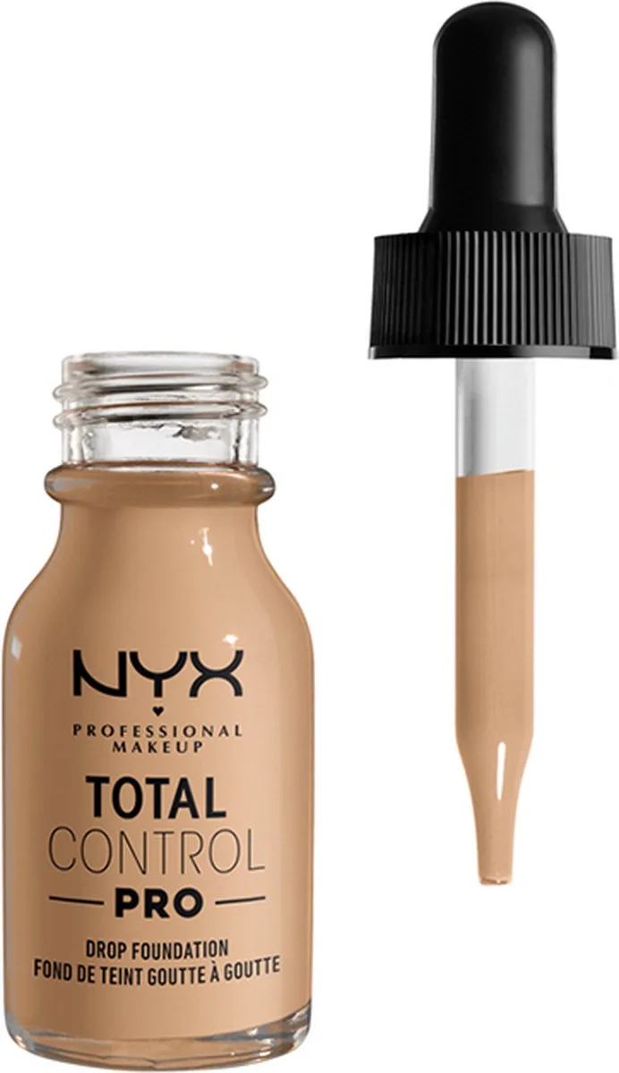Total Control Pro Drop Foundation - TCPDF10 Buff - Foundation by NYX Professional Makeup in Brown – product photo