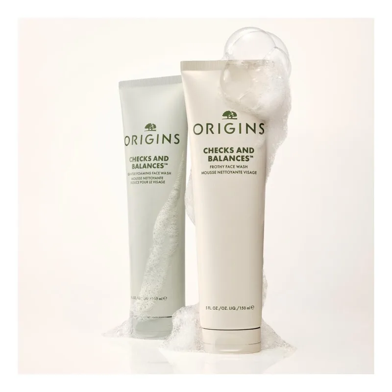 Checks and Balances™ Sensitive Foaming Cleanser fra Origins – produktbillede 2 af 5